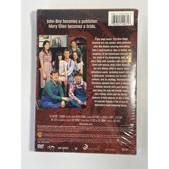 THE WALTONS Complete Third 3 Three Season 5 Fifth Season DVD NEW/SEALED LOT - Picture 7 of 9